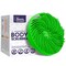 Swirl Scrubber: Antimicrobial Silicone Body Scrubber - Green - Shower Hanger & Sticker, Lymphatic Support, Deep Exfoliation-Cleansing, Family Hygiene